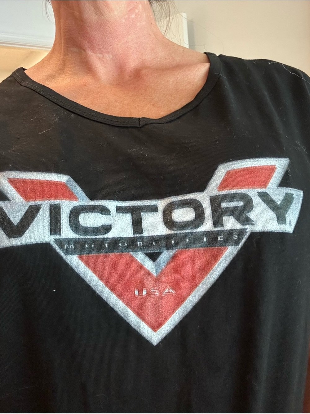Victory Motorsports Graphic Tee - Black/Red